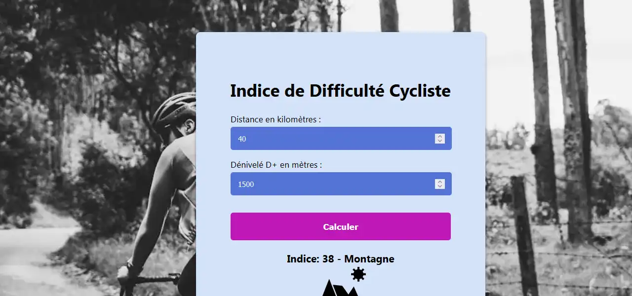 Indice de Difficulté Cycliste